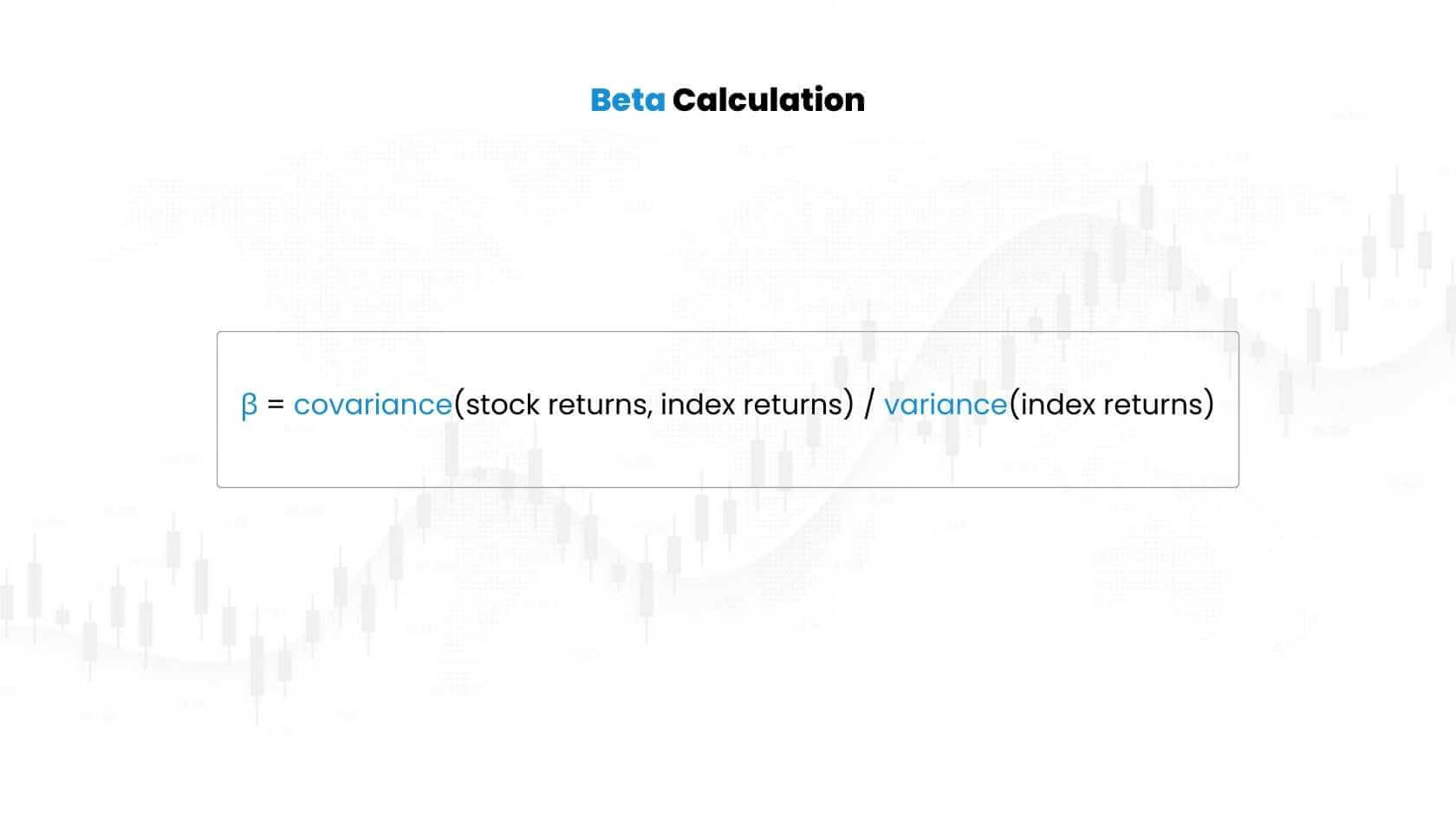Understanding Beta: A Key Metric For Investors 1 Beta Calculation Formula