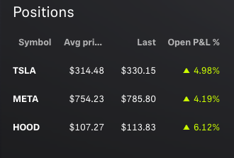 Portfolio Holdings Chart